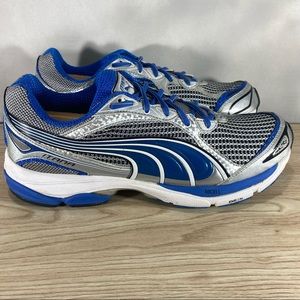 Puma Complete Itana Running Shoe Silver Blue 11.5